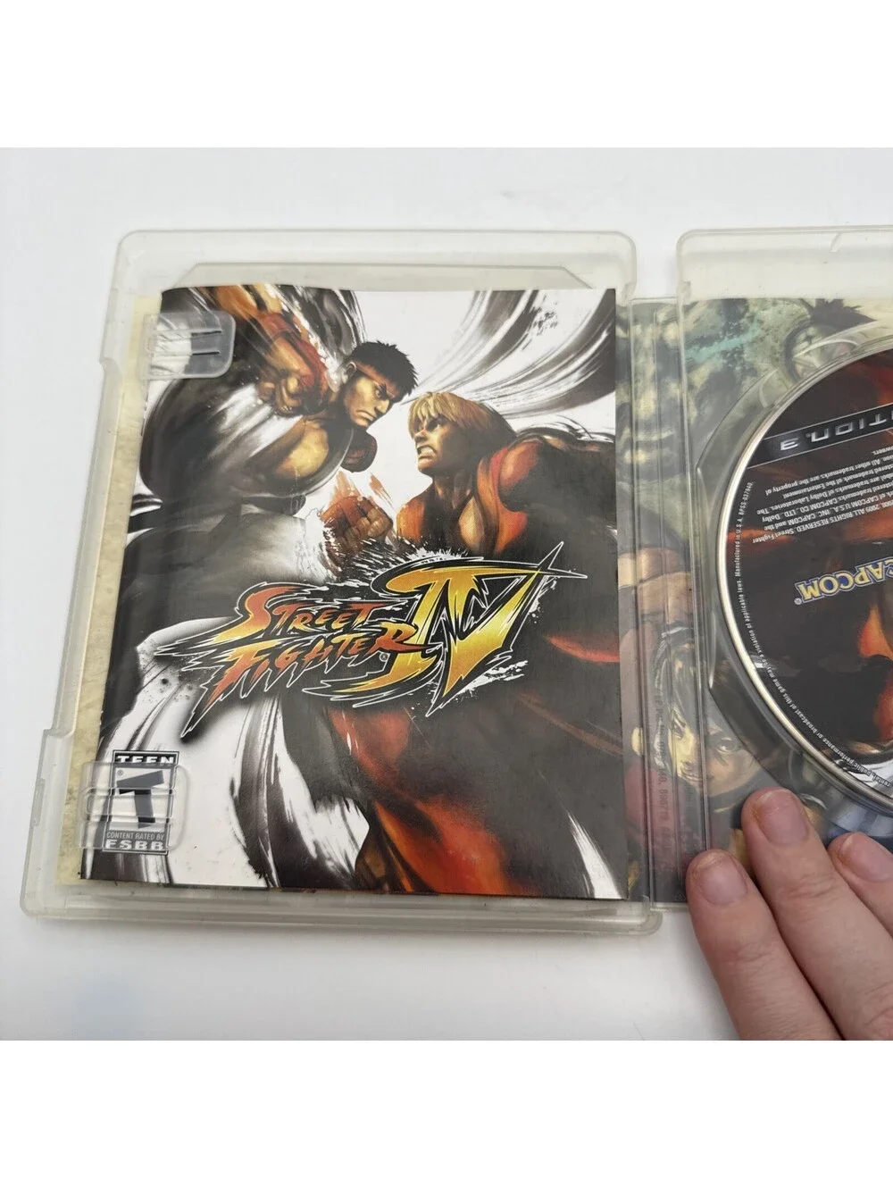 Street Fighter IV 4  PlayStation 3 PS3 - with Manual CIB TESTED - Free Shipping